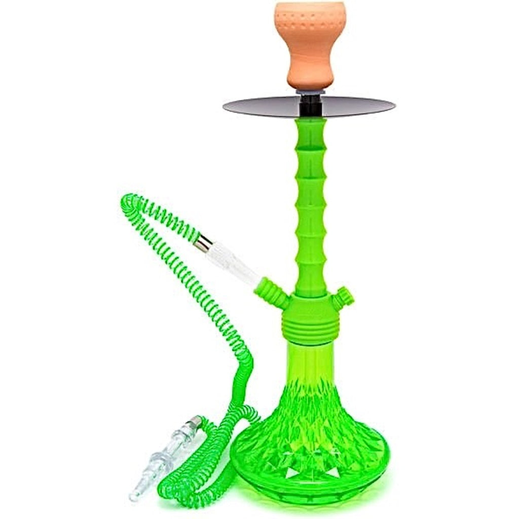 2Paf Acrylic Hookah Green