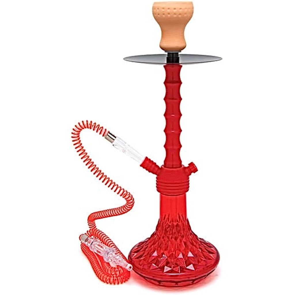 2Paf Acrylic Hookah Red