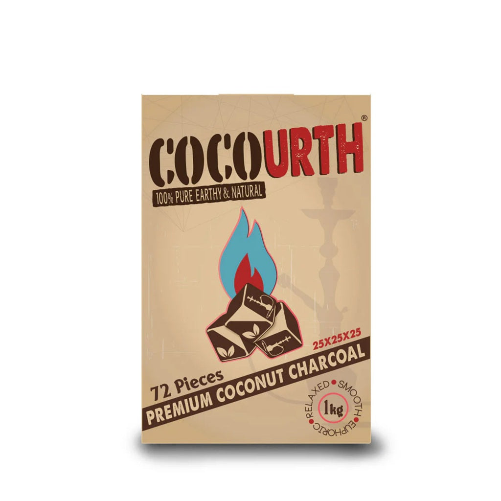CocoUrth Charcoal Cubes 72pcs