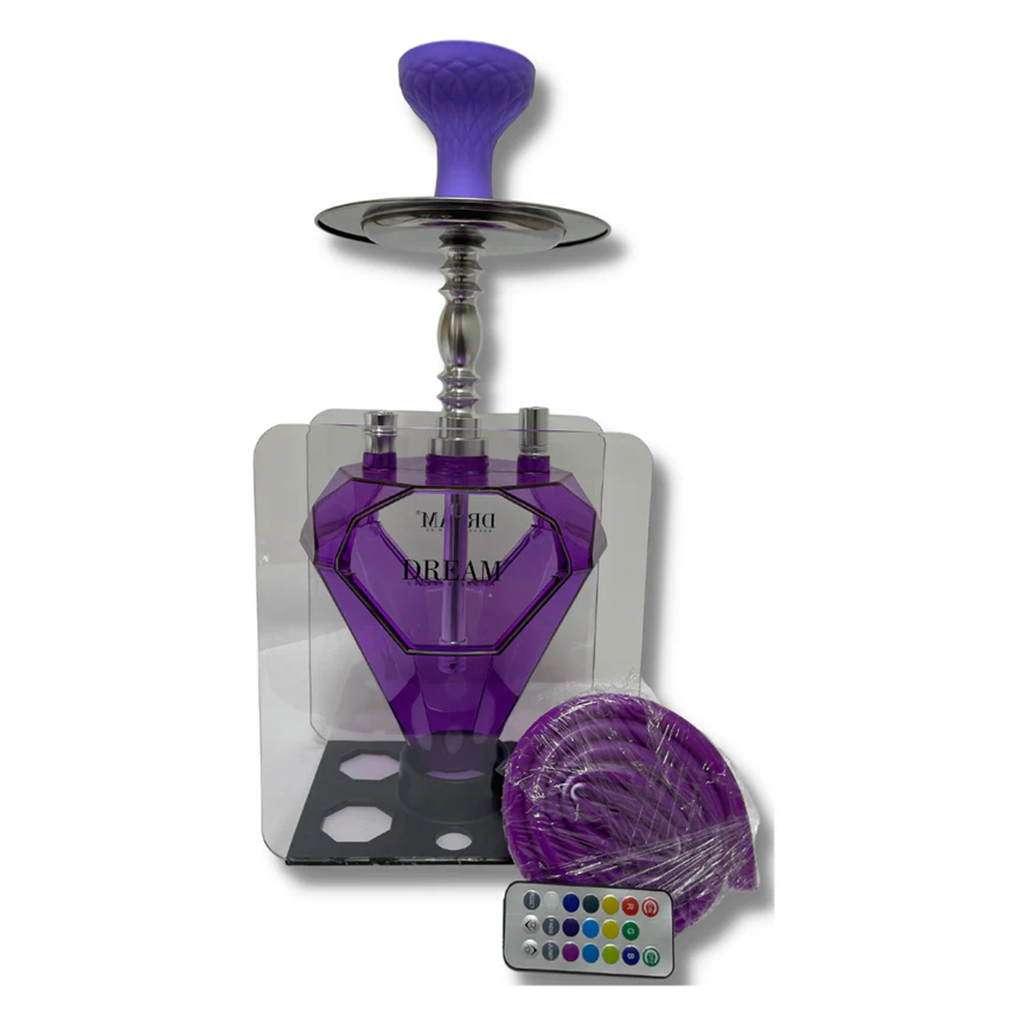 Dream Diamond Hookah with LED light and Remote Control