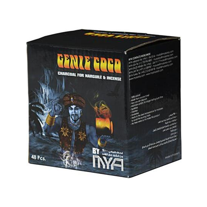 MYA Genie Coco charcoal 48 pieces
