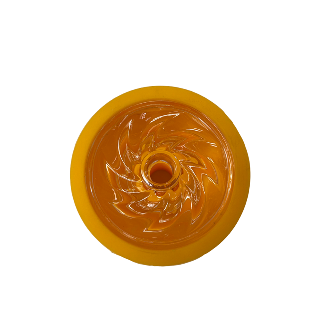 GrapefruitGrapefruit Hookah Bowl with Phunnel Vortex Glass design