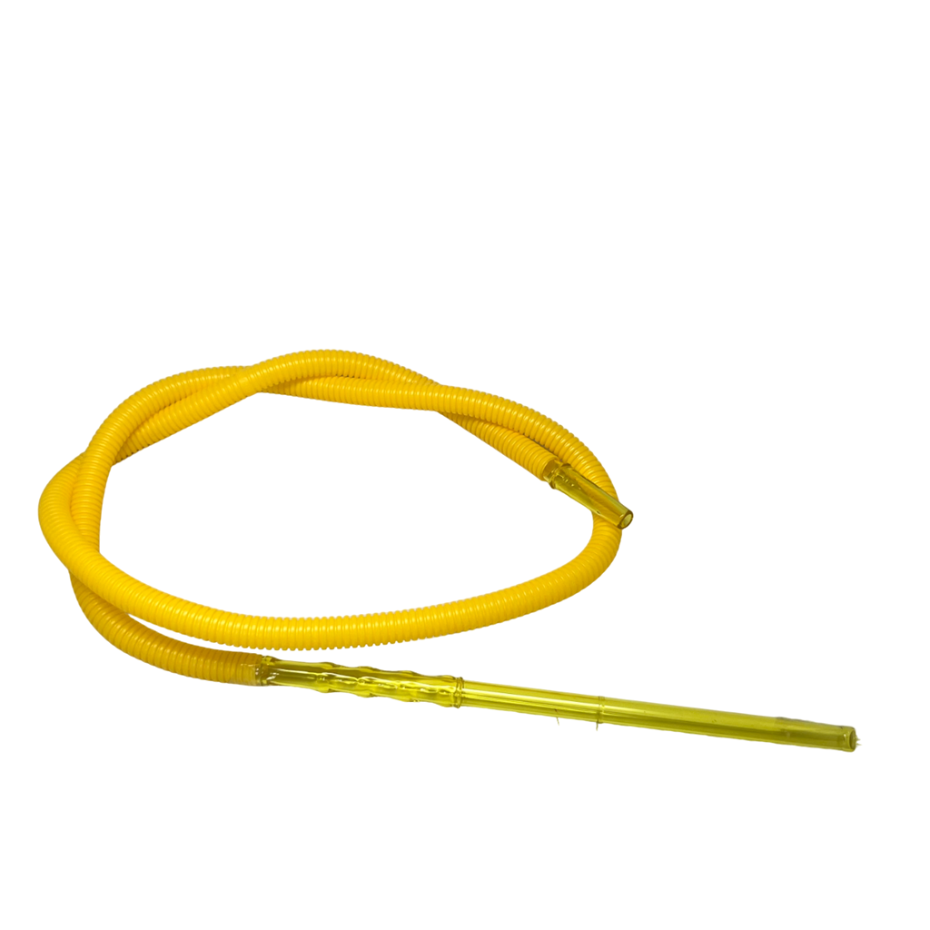 Colored Disposable Hookah Hose Yellow