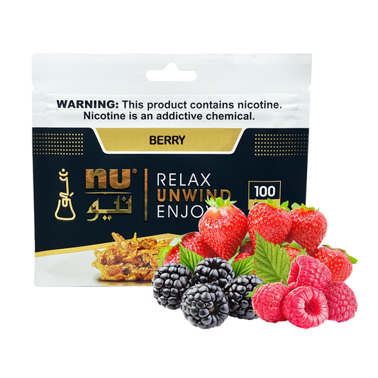 NU Tobacco Berry 100g Gold Pouch