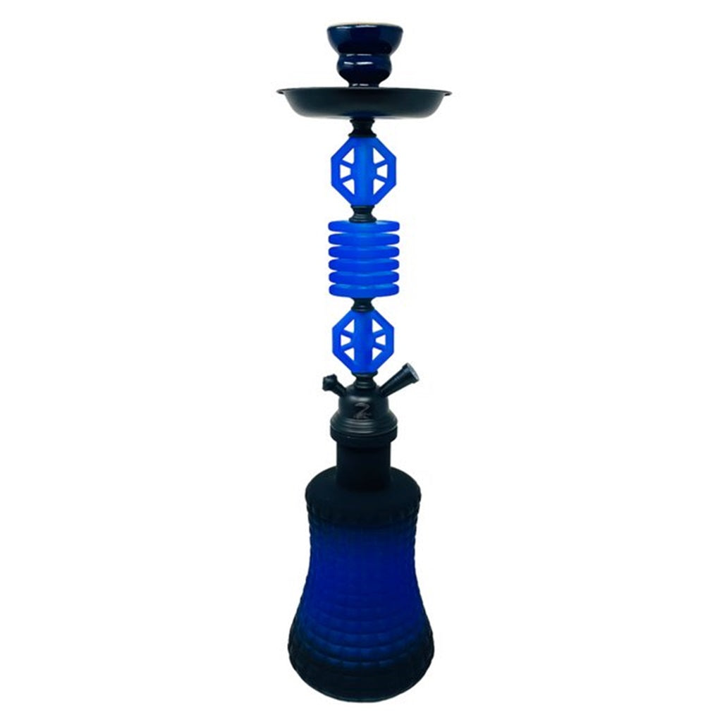 Zebra Smoke Andrew Hookah Blue