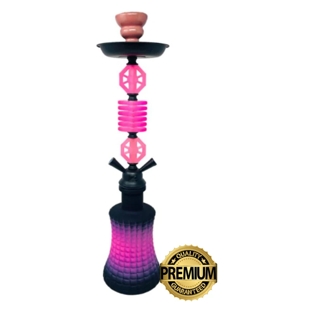 Zebra Smoke Andrew Hookah Pink