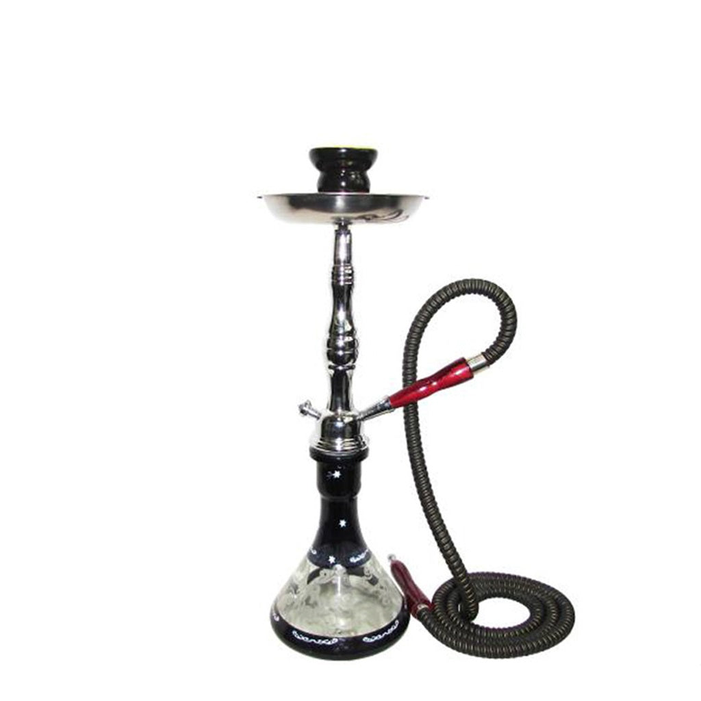 Zebra Smoke Cloud Hookah 1 Hose