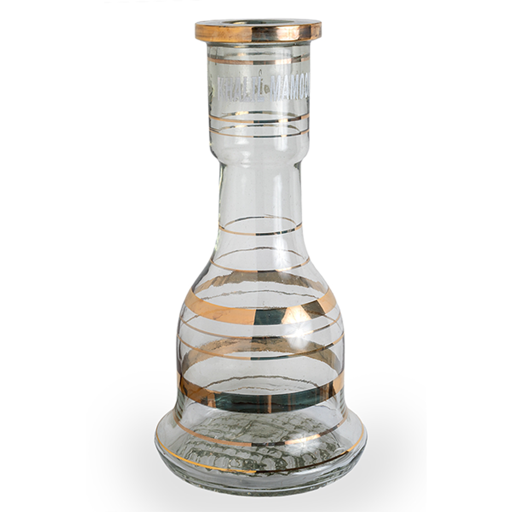 Khalil Mamoon Hookah Base Gold Striped