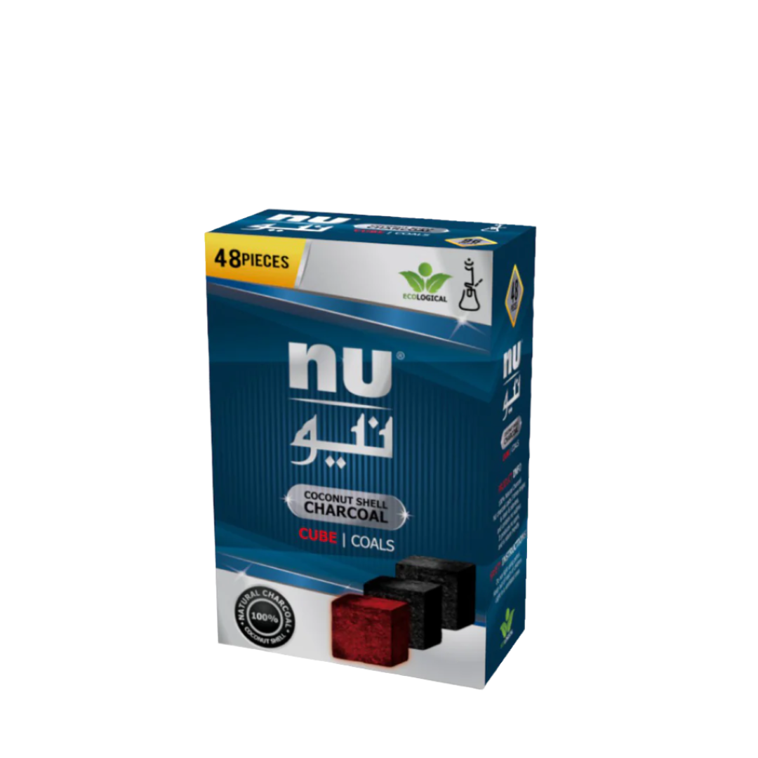 NU CUBE charcoal 48 pieces
