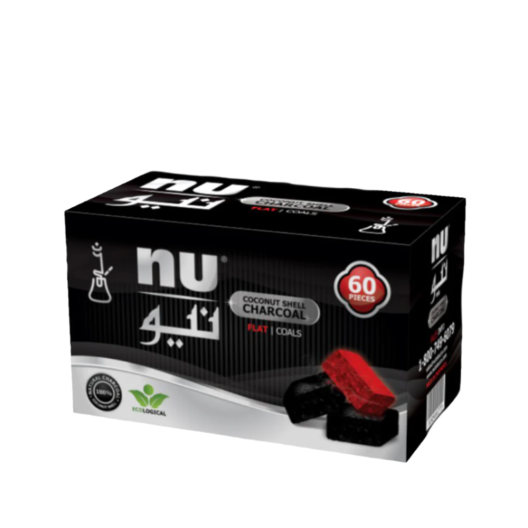 NU FLAT Charcoal 60 pieces