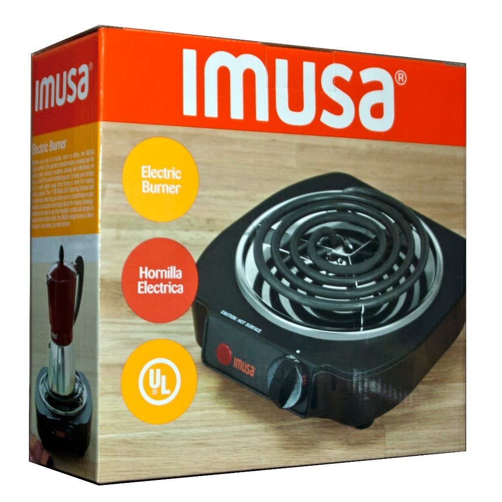 imusa single coil burner 1100 watts