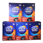 Coconara 1kg Cube Charcoal 72 pieces