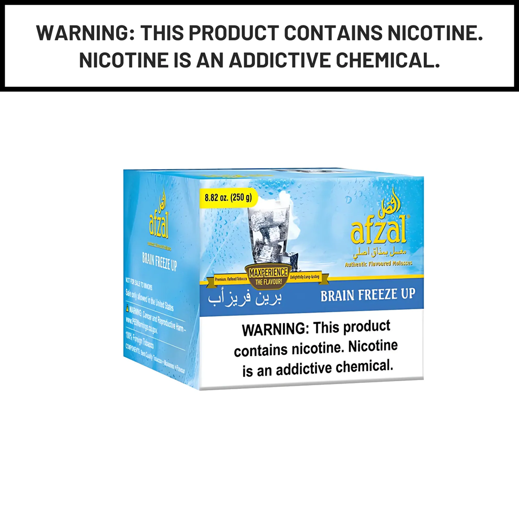 Afzal Tobacco Brain Freeze Up