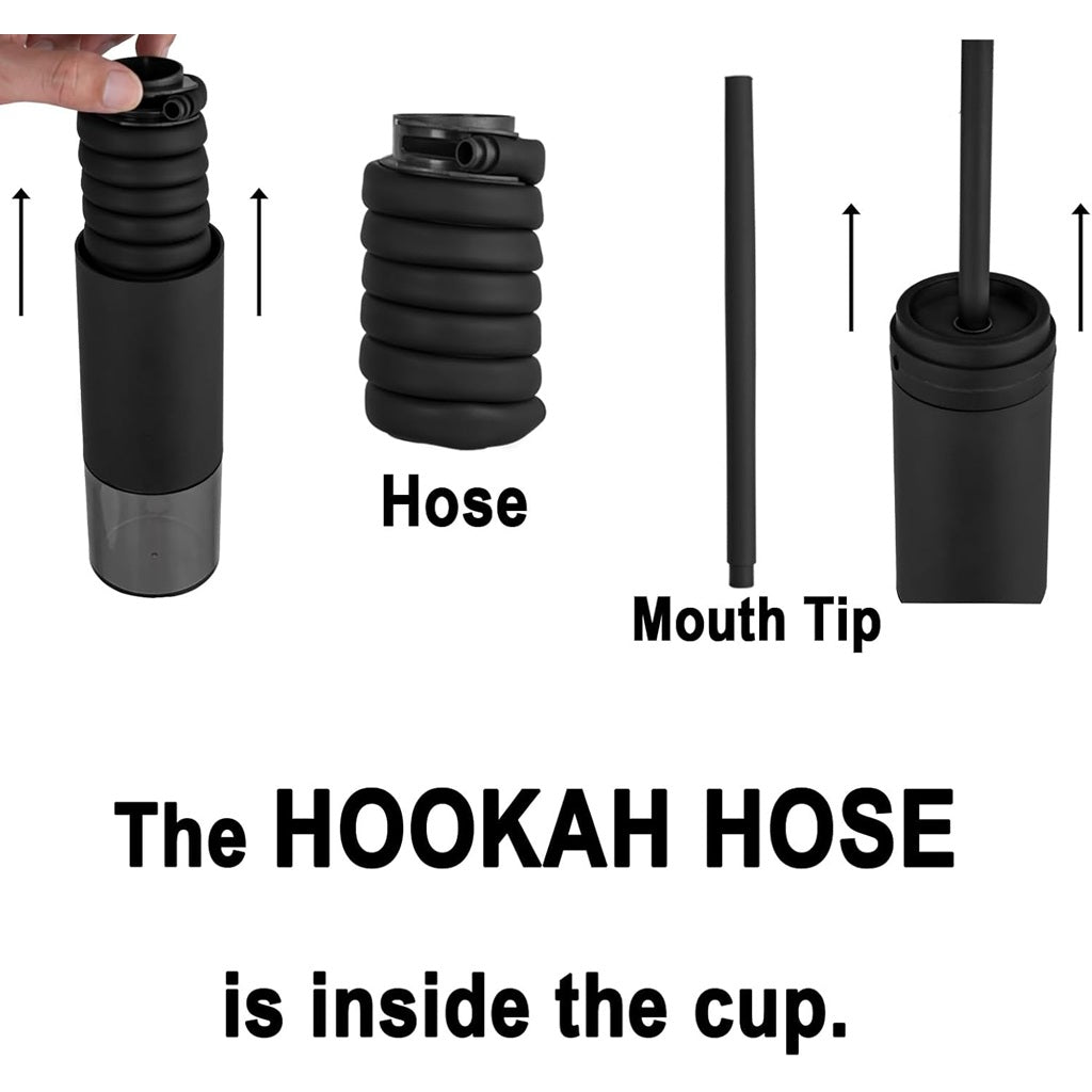 Amaren Portable Hookah Hose and Stem