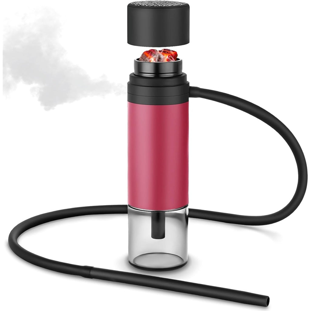 Amaren Portable Hookah Red