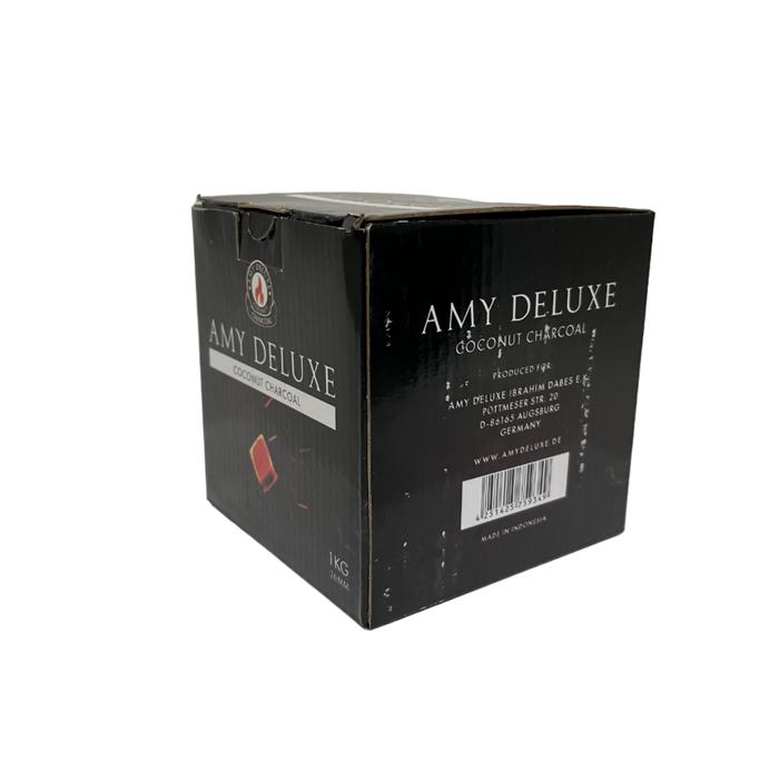 Amy Deluxe Coconut Charcoal Cube 26mm Amy Gold