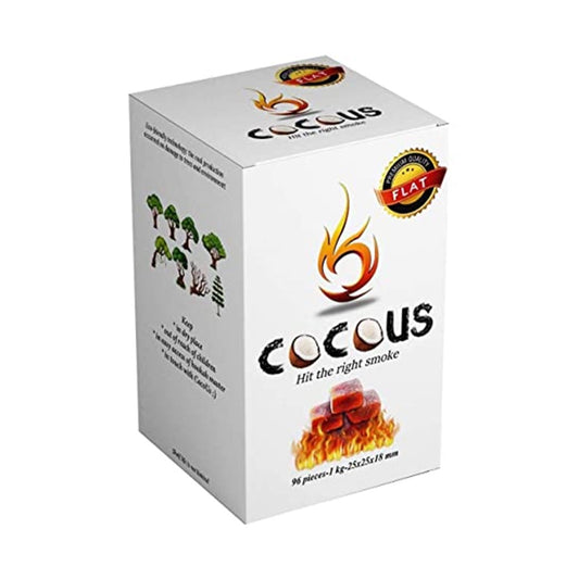 COCOUS FLAT Charcoal 96pcs