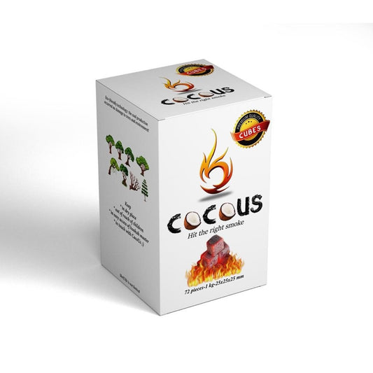 CocoUS Charcoal Cubes 72pcs