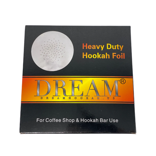 Dream Pre-punched Hookah Aluminum Foil Heavy Duty 50pcs 13cm diameter