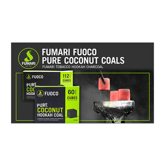 Fumari Fuoco Pure Coconut Hookah Coal charcoal