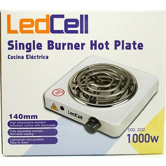 LedCell Single Burner Hot Plate Hookah Charcoal Starter