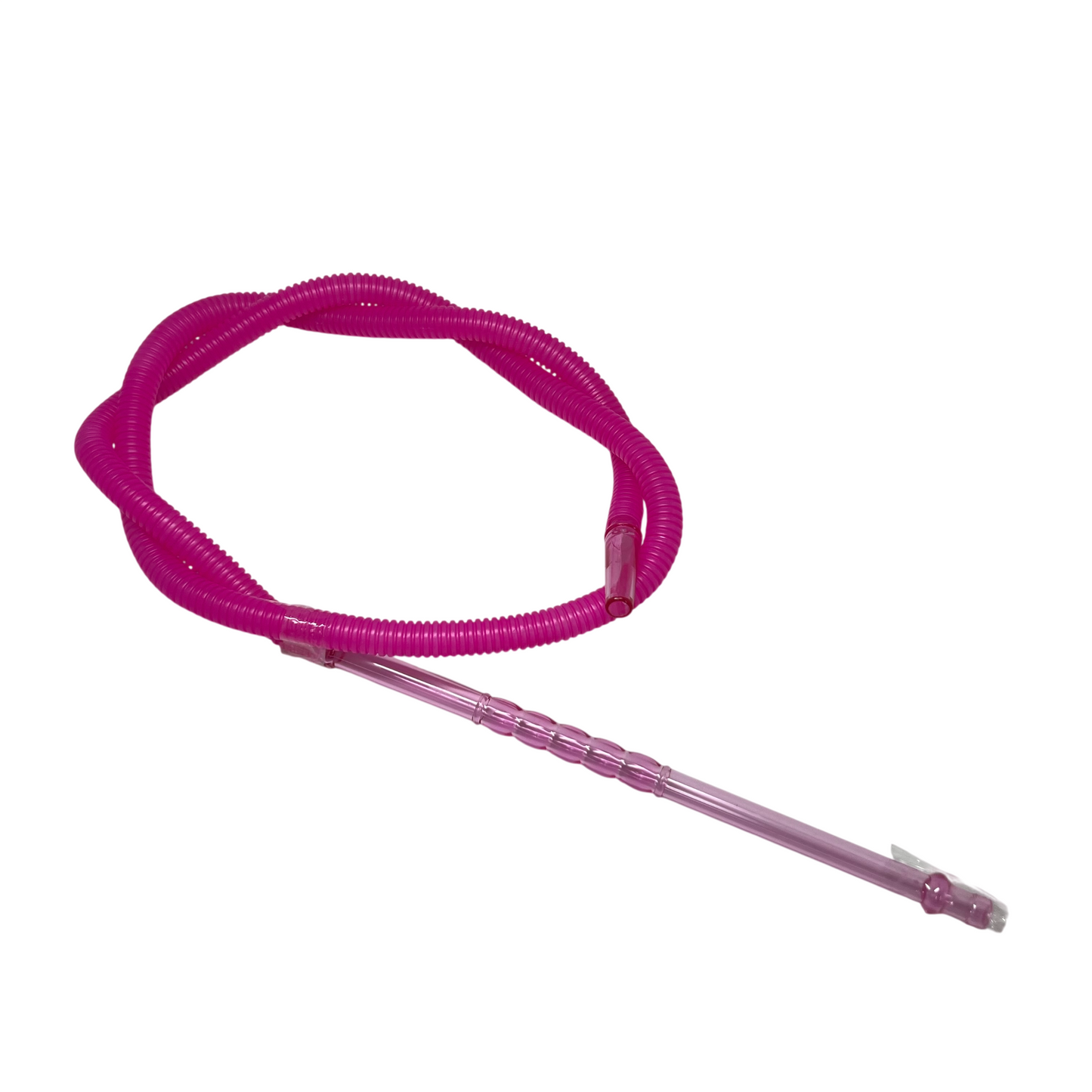 Disposable Healthy Hookah Plastic Hose Pink