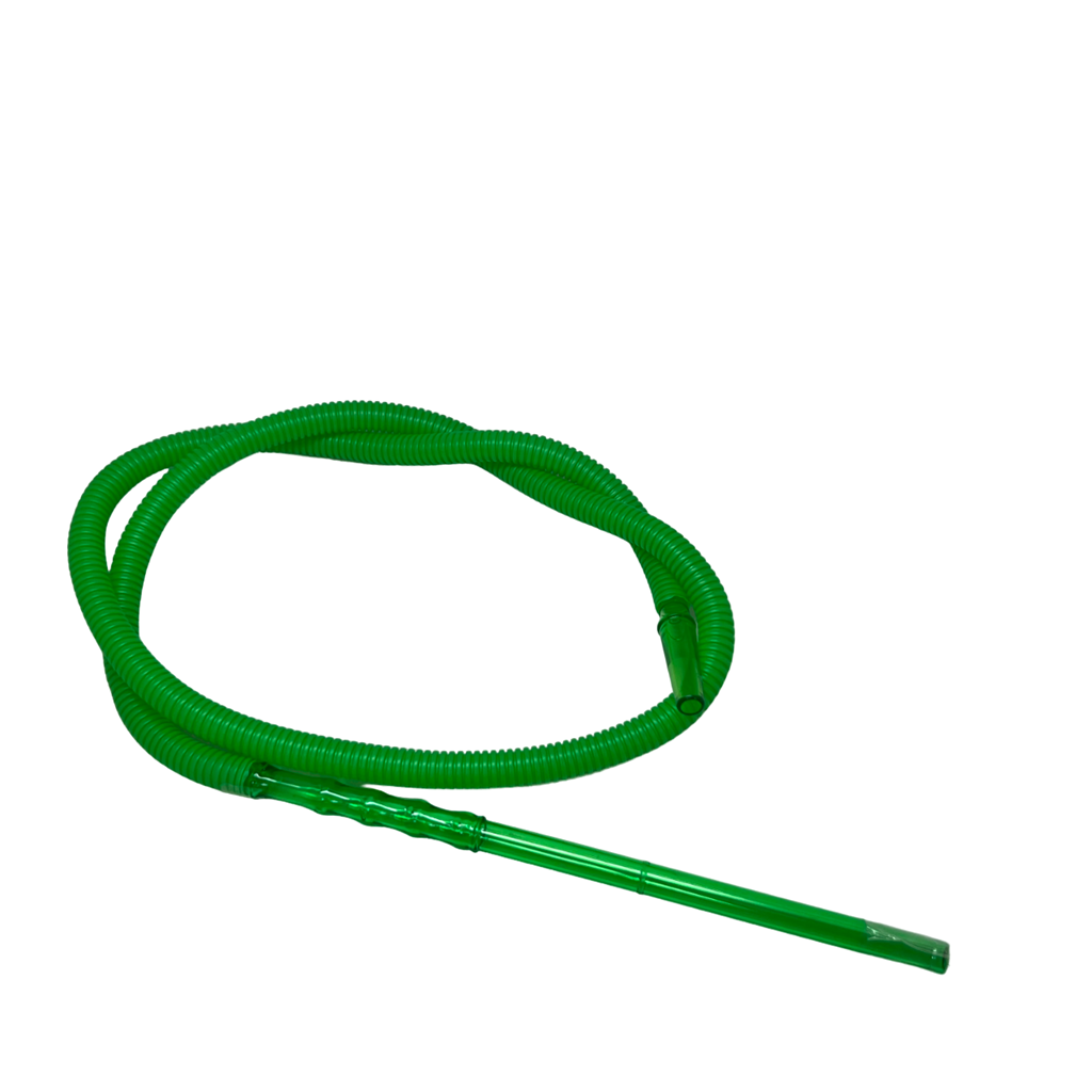 Disposable Healthy Hookah Plastic Hose Green