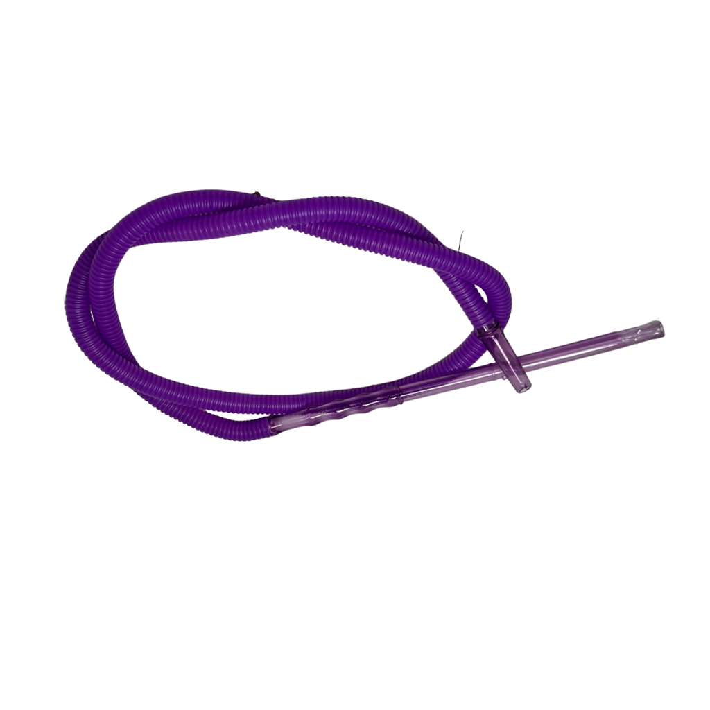 Disposable Healthy Hookah Plastic Hose Purple