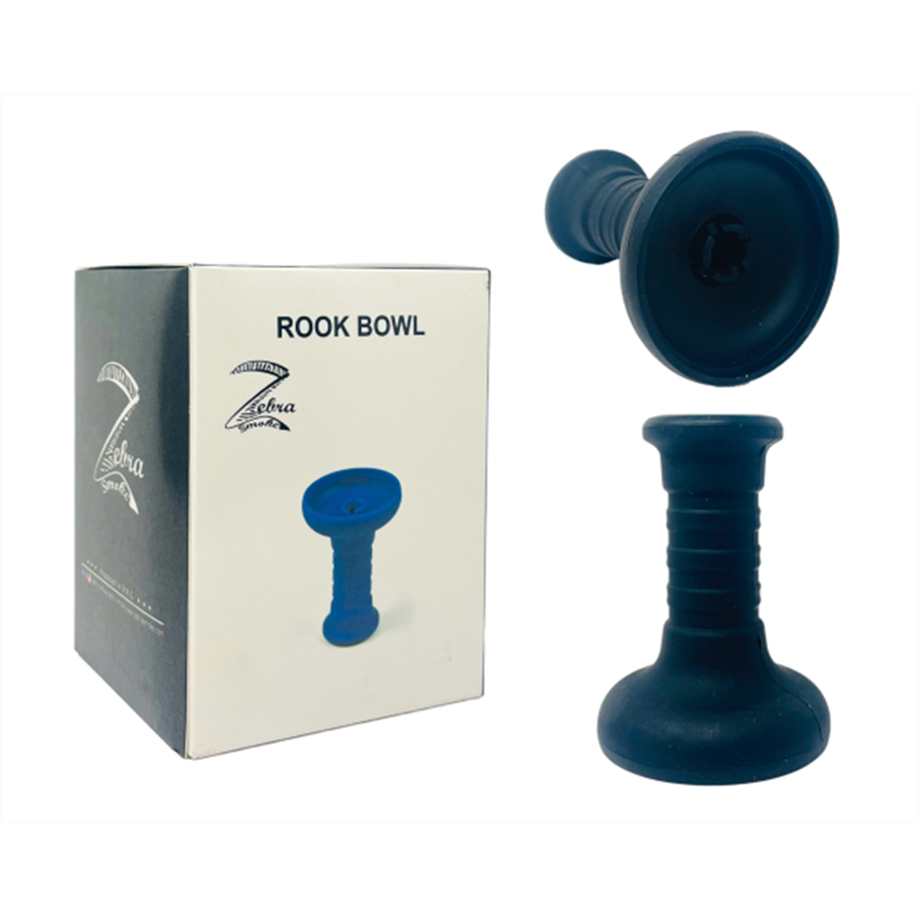 Zebra Hookah Rook Silicone Funnel Bowl