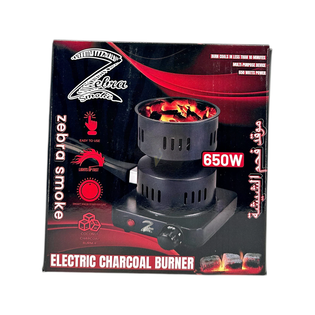 Zebra Smoke Charcoal Burner 650W