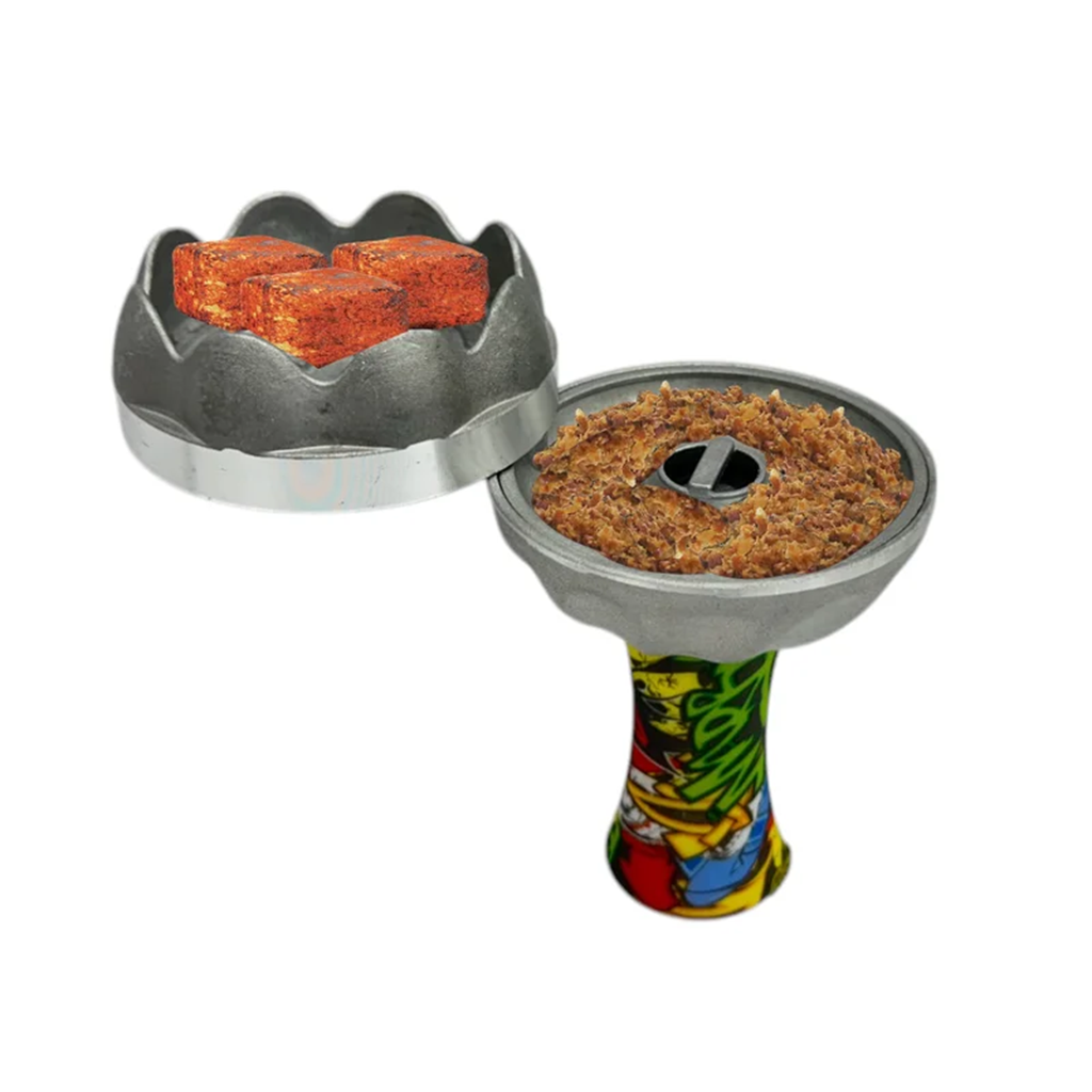 Zebra Smoke Crown Bowl