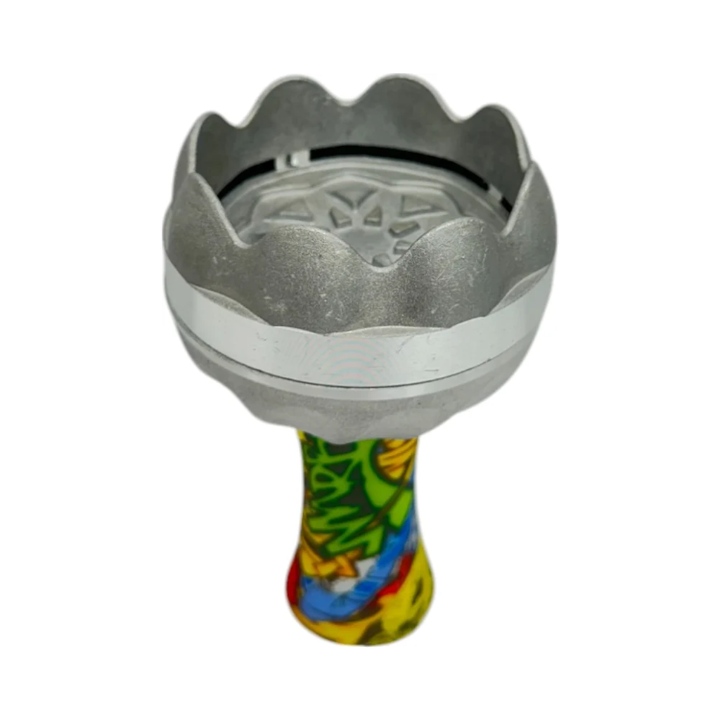 Zebra Smoke Crown Bowl