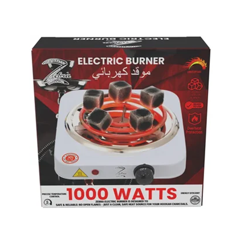 Zebra Smoke Electric Burner 1000W