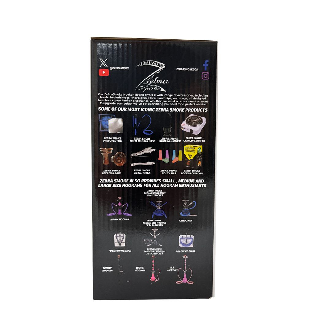 Zebra Smoke Hookah Spark-1 Hose