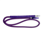 Aluminum Hookah Hose Foam Sponge Handle Purple
