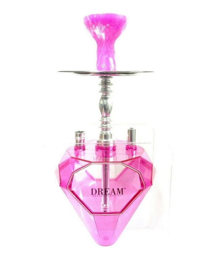 Dream Diamond Hookah Pink with LED light and Remote ControlPink