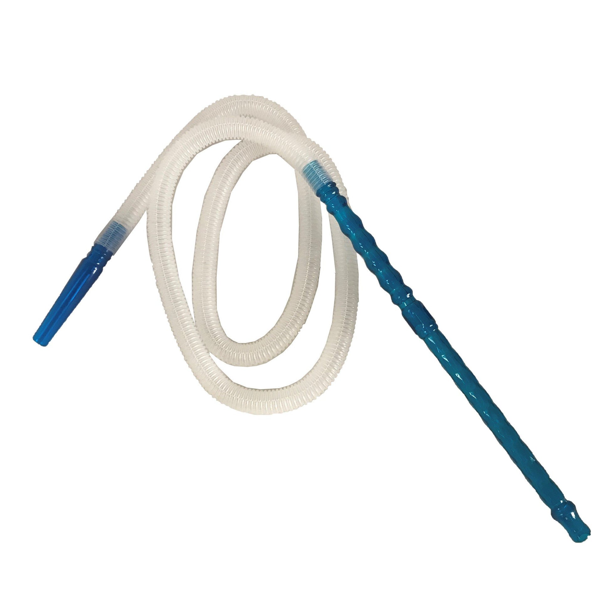 Disposable Healthy Hookah Plastic Hose Blue Handle