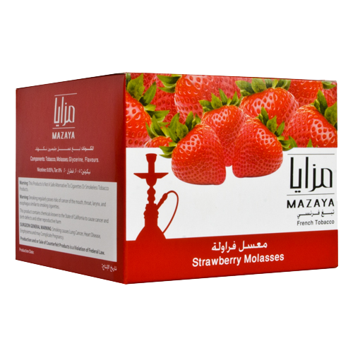Mazaya Tobacco Strawberry 250g Hookah Shisha