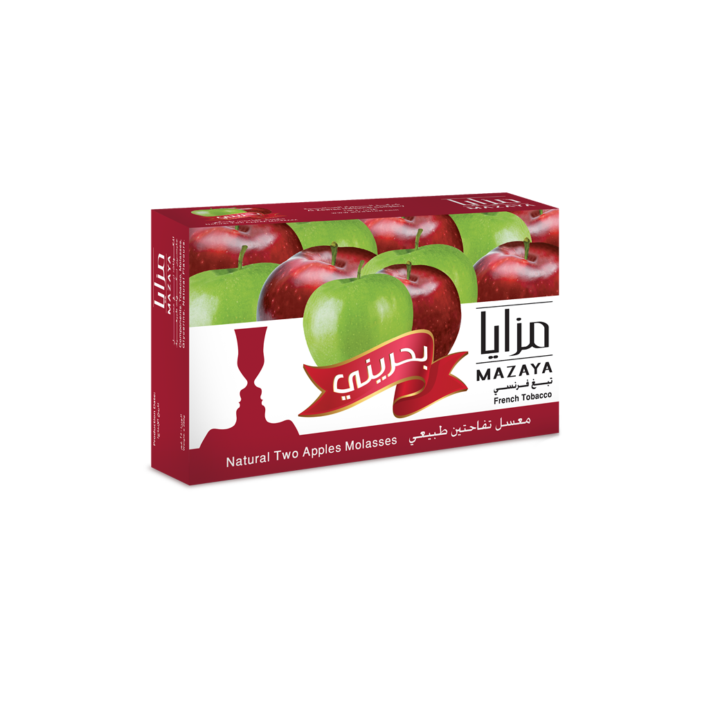 Mazaya Tobacco Two Apple Bahraini Hookah Shisha
