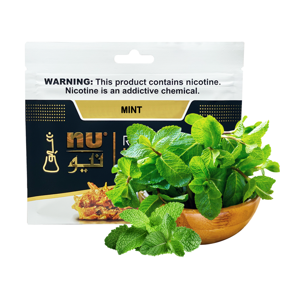 NU Tobacco 100g Gold Pouch Mint