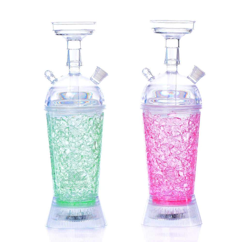 Zookah2GO Portable LED Hookah Light Travel Acrylic To Go Hookah 